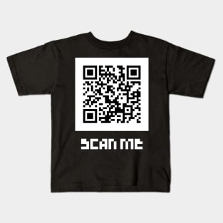 Qr Code Generator Scan me Kids T-Shirt